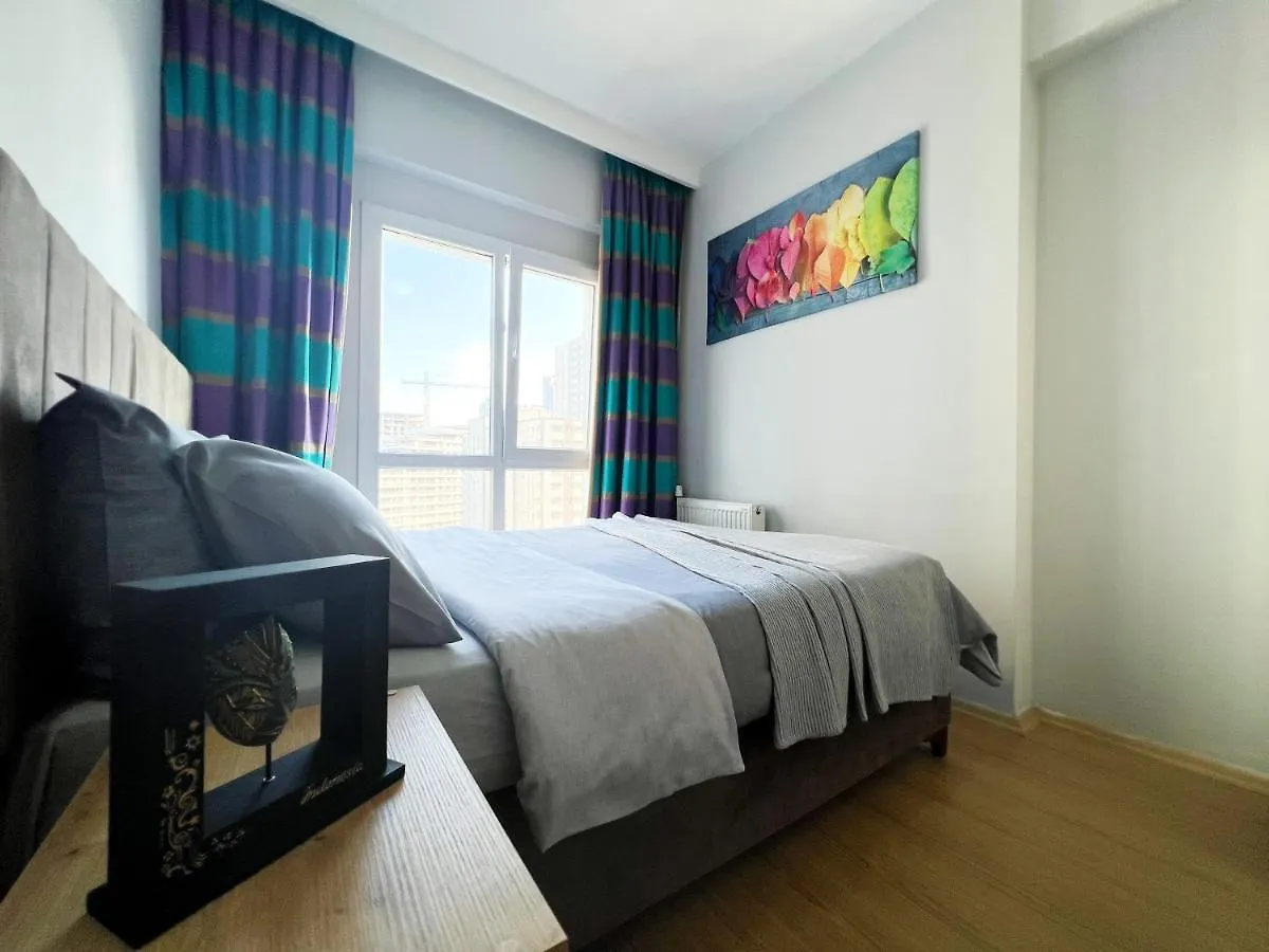 Apartment Istanbul Bahcesehir 2+1 Lux Residence New Airport And Akbati Mall